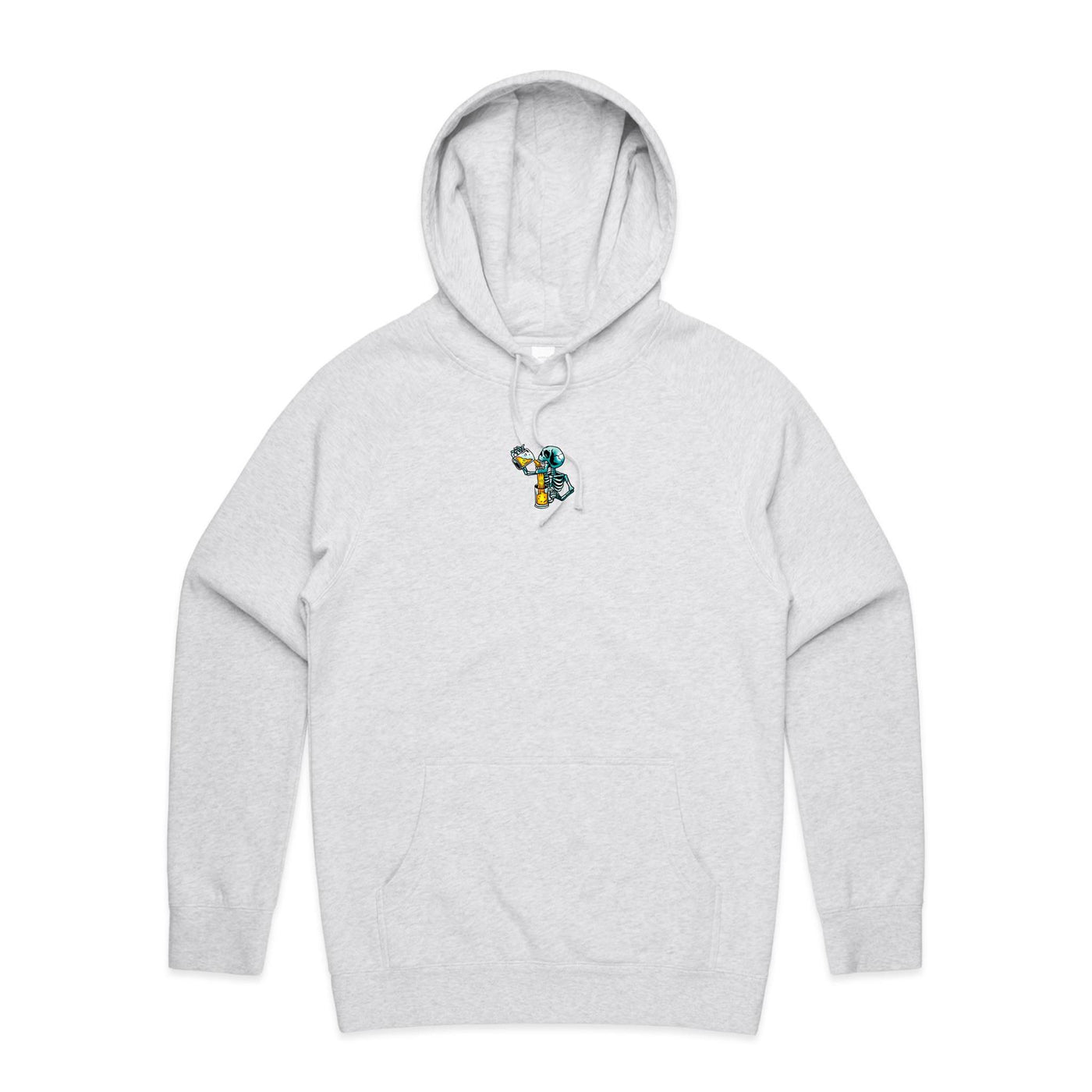 IS IT STILL HAPPY HOUR? - Mens Pocket Hoodie - BACK PRINT