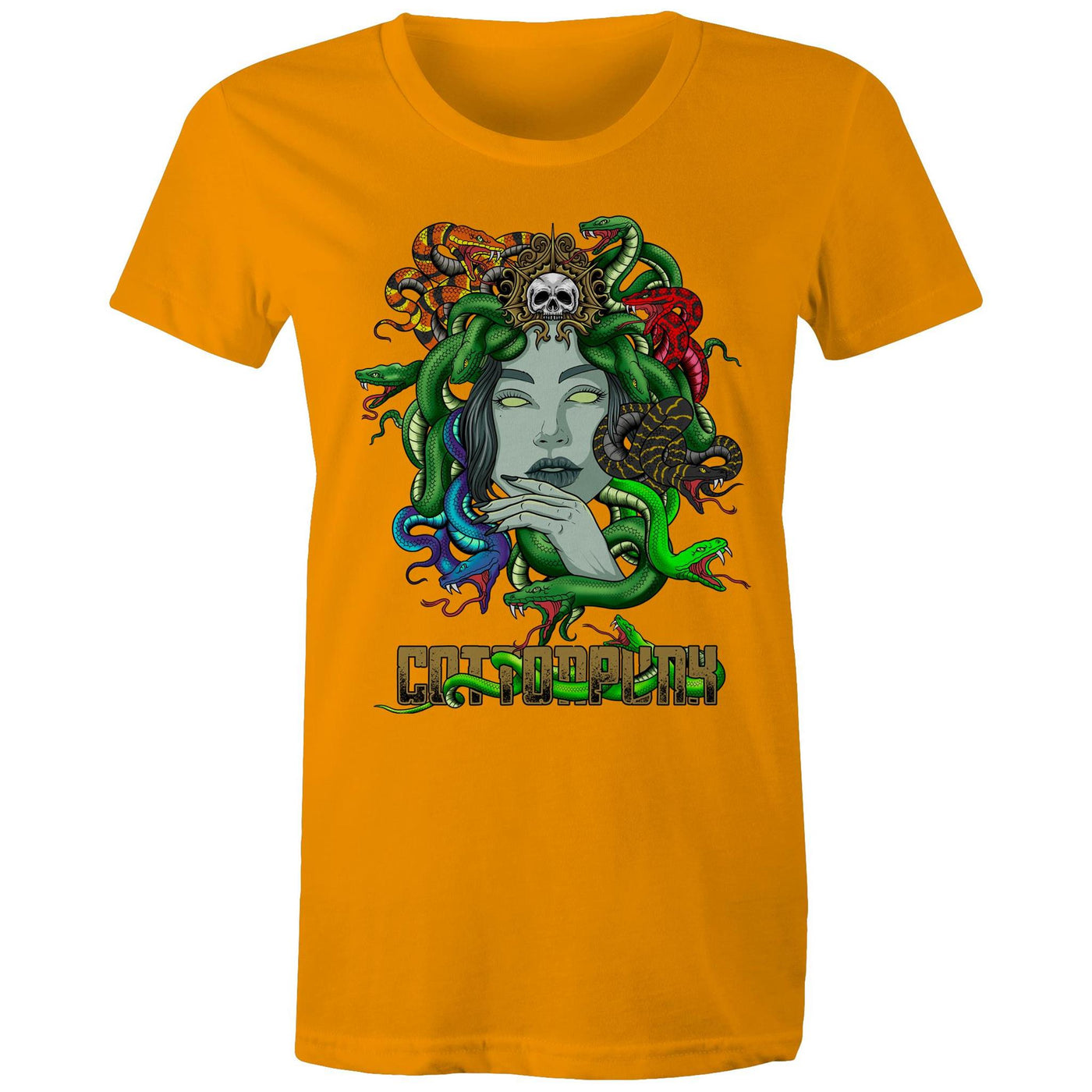 LOOK ME IN THE EYES (W) - Womens T-Shirt - FRONT PRINT