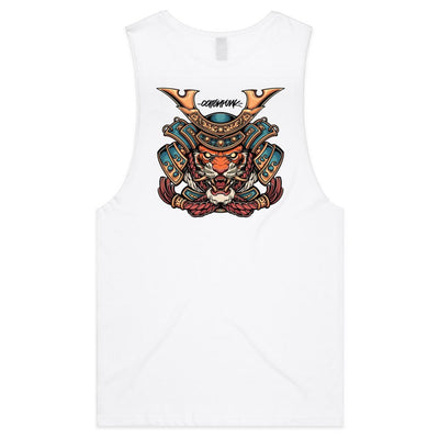 SPIRIT TIGER - Mens Sleeveless T-Shirt - BACK PRINT