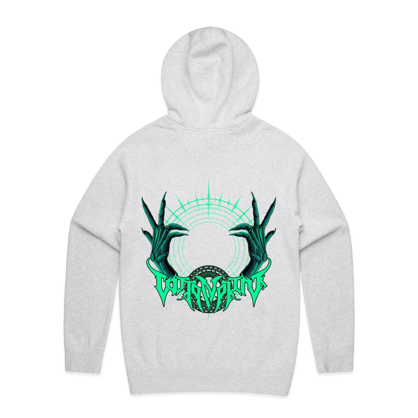 RISING II - Mens Pocket Hoodie - BACK PRINT