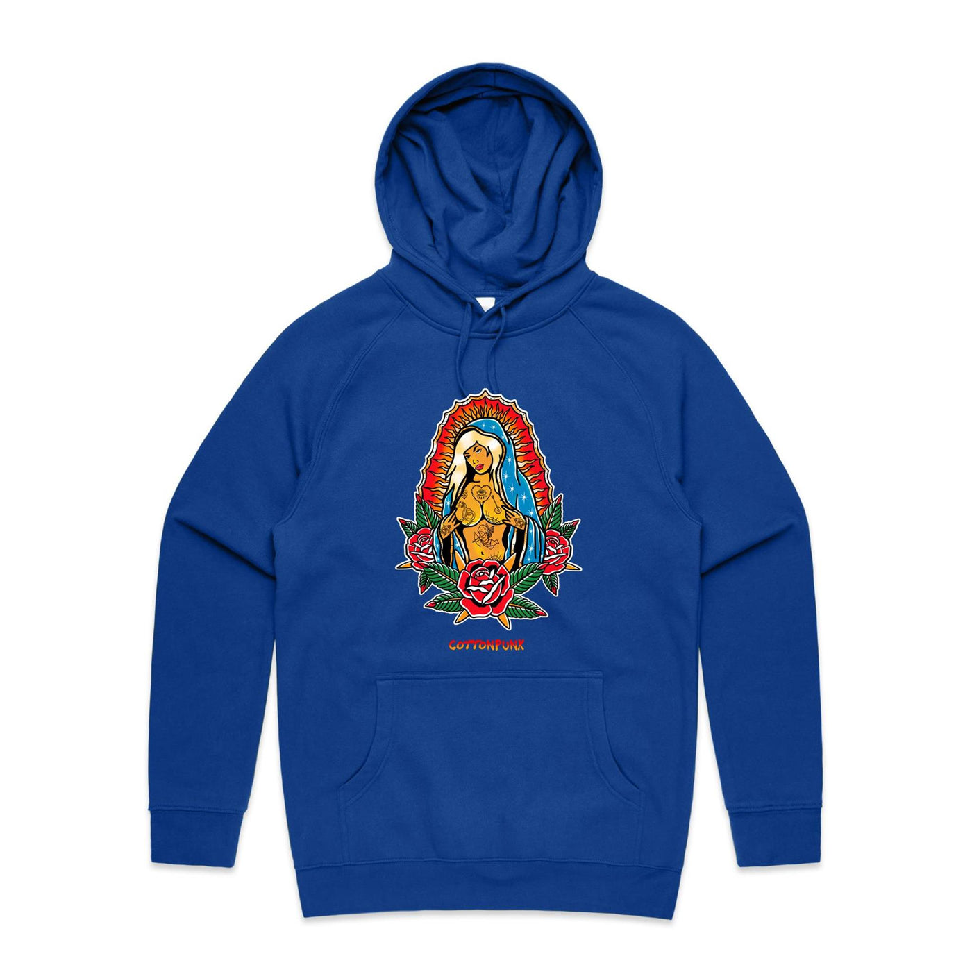 PRAY FOR BETTER TIMES - Mens Pocket Hoodie - FRONT PRINT