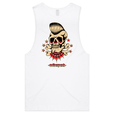 ELVIS IS NOT DEAD - Mens Sleeveless T-Shirt - BACK PRINT