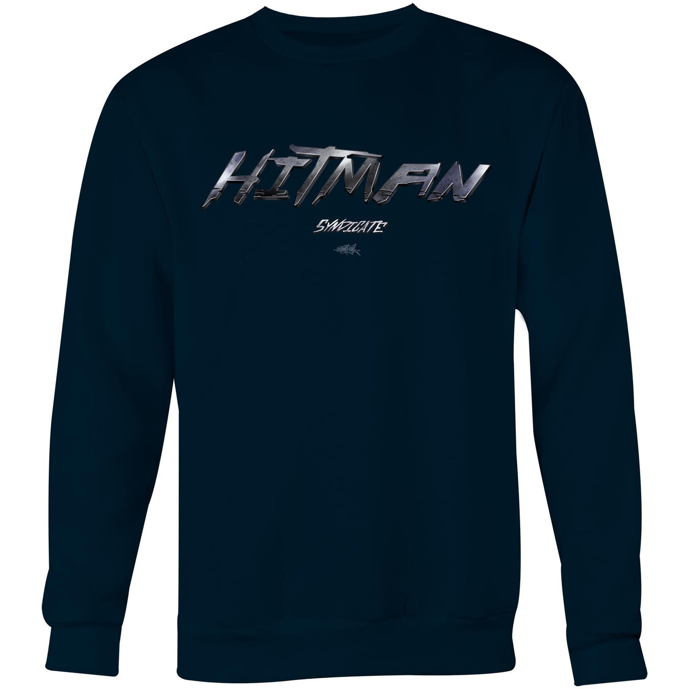 HITMAN - Mens Sweatshirt - FRONT PRINT