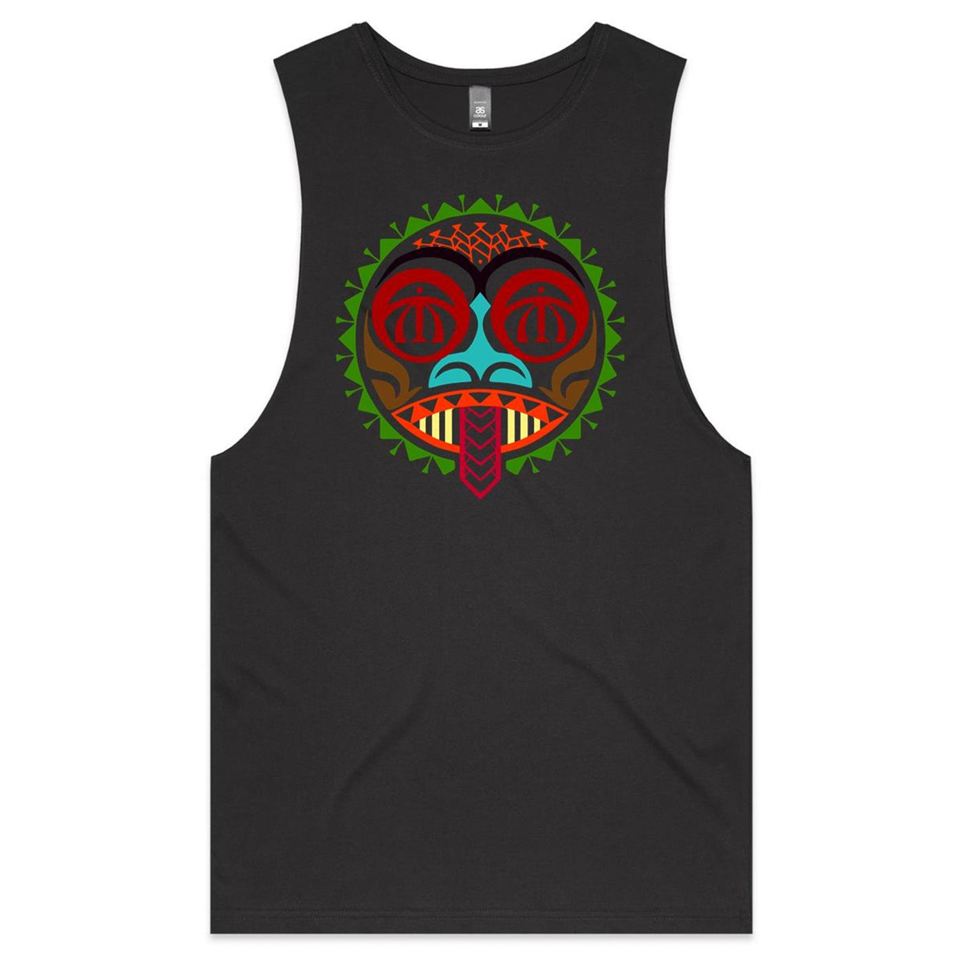 SYCHO (R) - Mens Sleeveless T-Shirt - FRONT PRINT