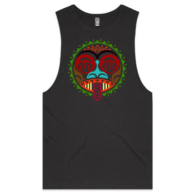 SYCHO (R) - Mens Sleeveless T-Shirt - FRONT PRINT