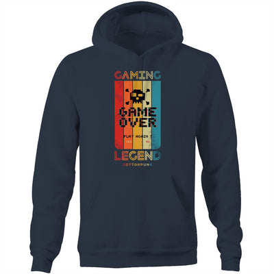 GAMING LEGEND - Mens Pocket Hoodie - FRONT PRINT