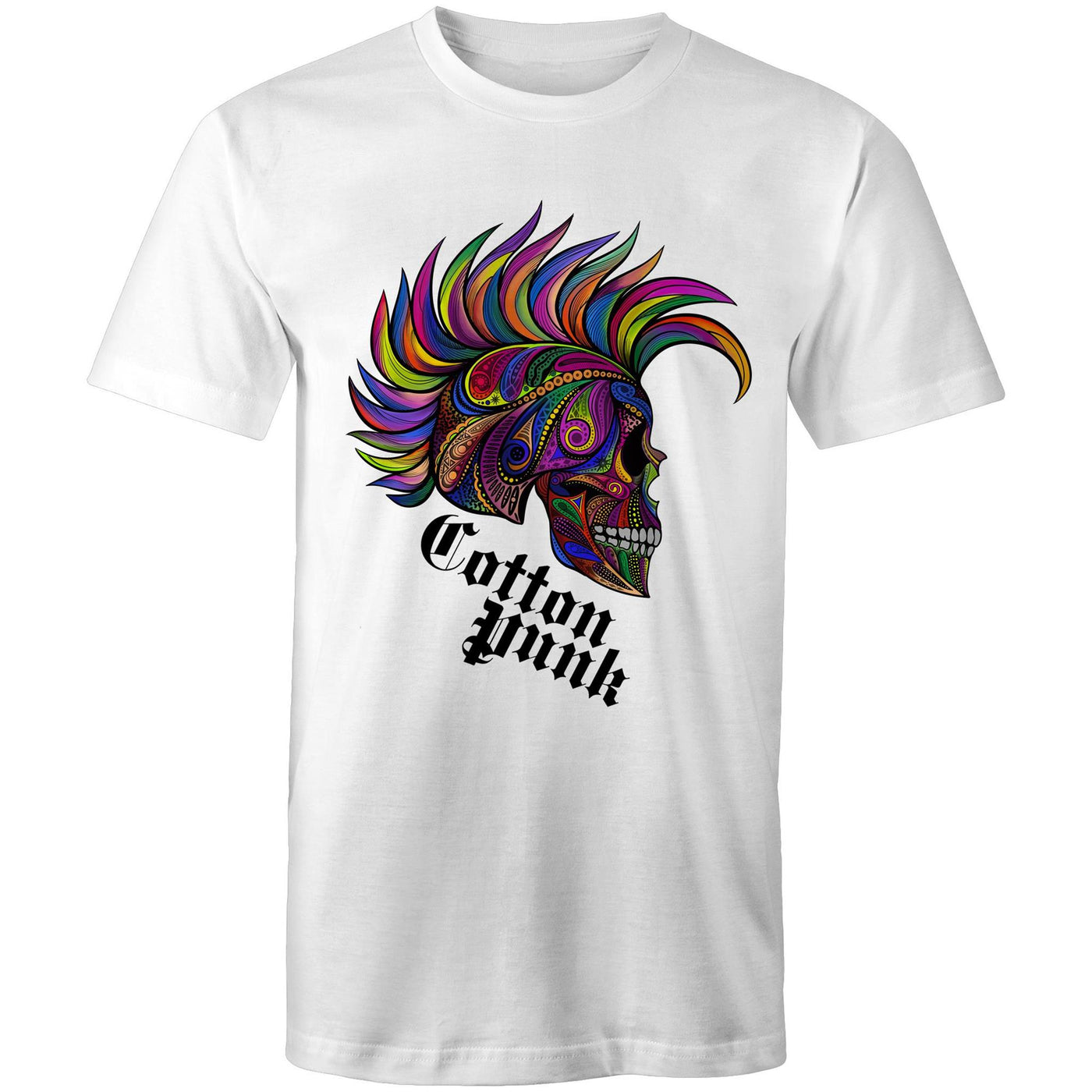 WT PUNK  - Mens T-Shirt - FRONT PRINT