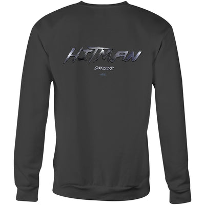 HITMAN - Mens Sweatshirt - BACK PRINT