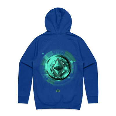 ETHEREUM III - Mens Pocket Hoodie - BACK PRINT