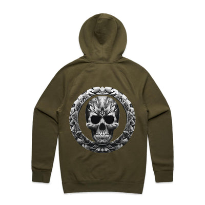 STONE COLD - Mens Pocket Hoodie - BACK PRINT