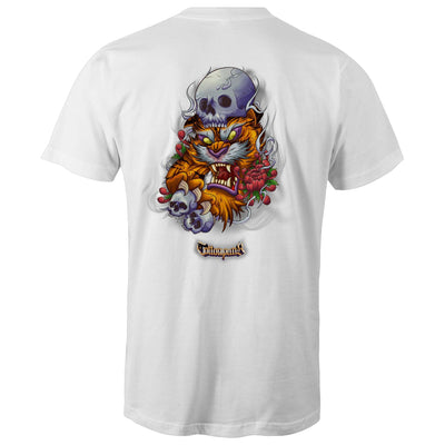 TIGER - Mens T-Shirt - BACK PRINT