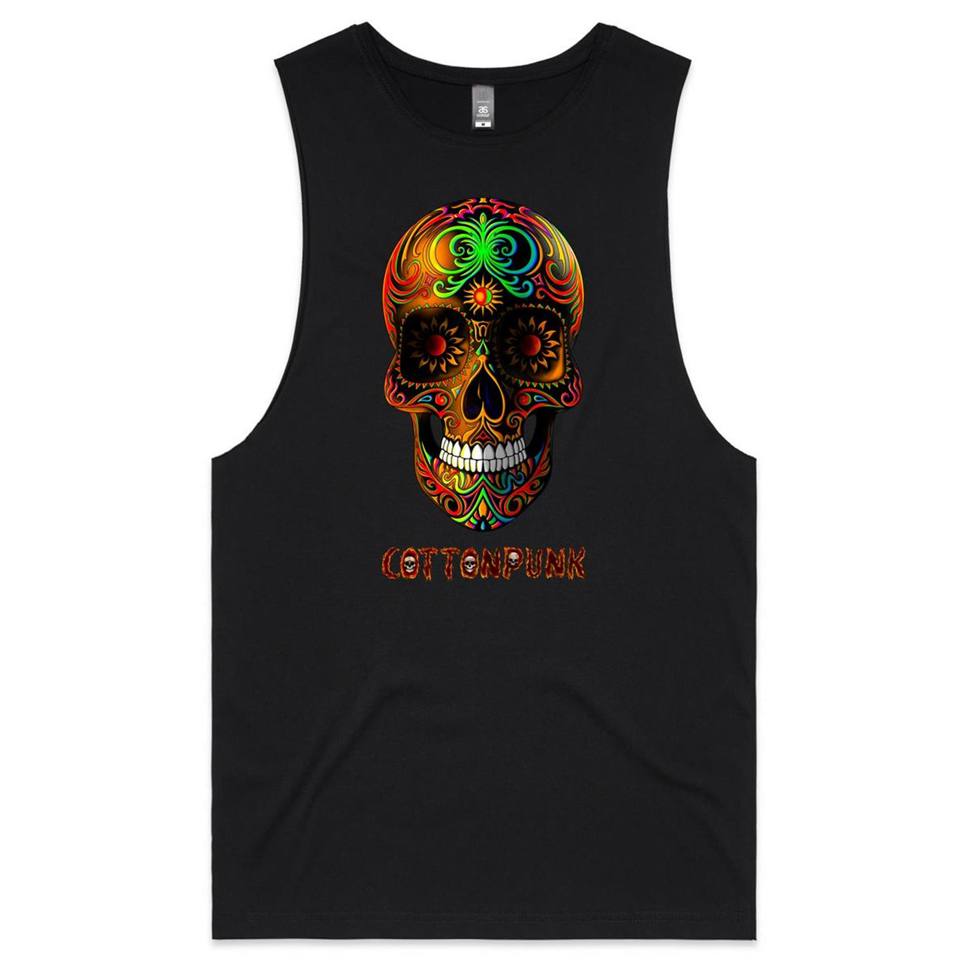 DEATH IN CANCÚN - Mens Sleeveless T-Shirt - FRONT PRINT