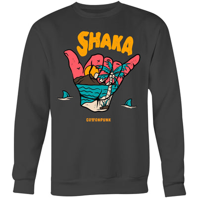 SHAKA - Mens Sweatshirt - FRONT PRINT