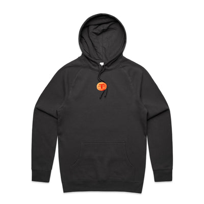 TETHER IV - Mens Pocket Hoodie - BACK PRINT