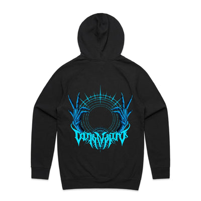 RISING - Mens Pocket Hoodie - BACK PRINT