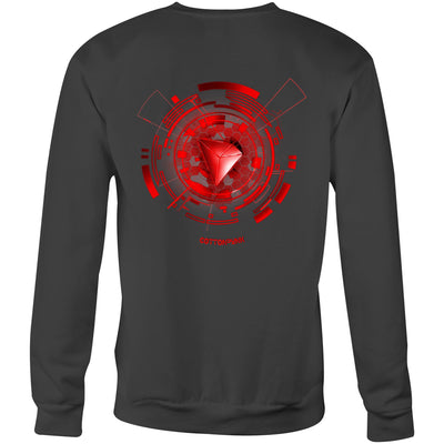 TRON IV - Mens Sweatshirt - BACK PRINT