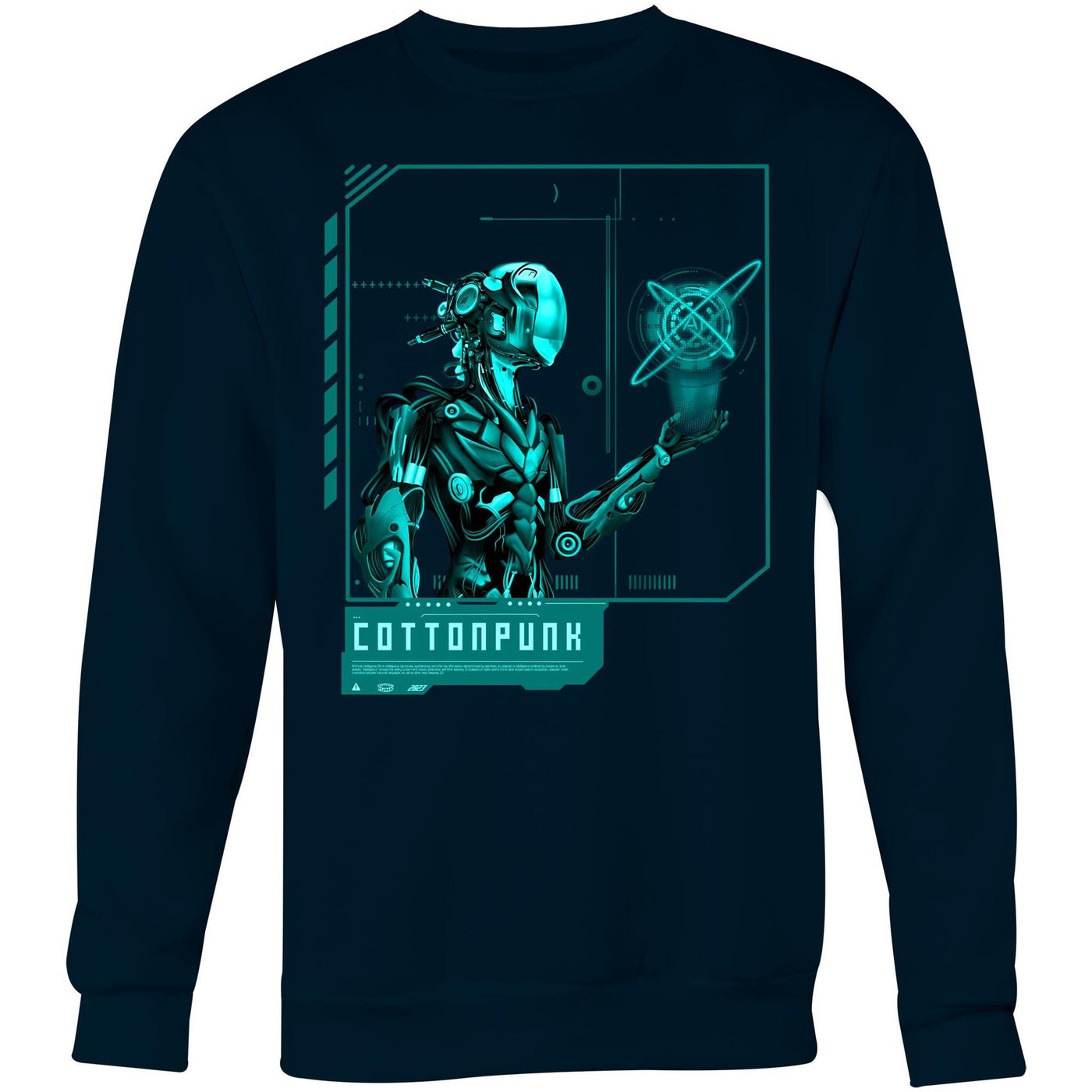 AI CONTROL III - Mens Sweatshirt - FRONT PRINT