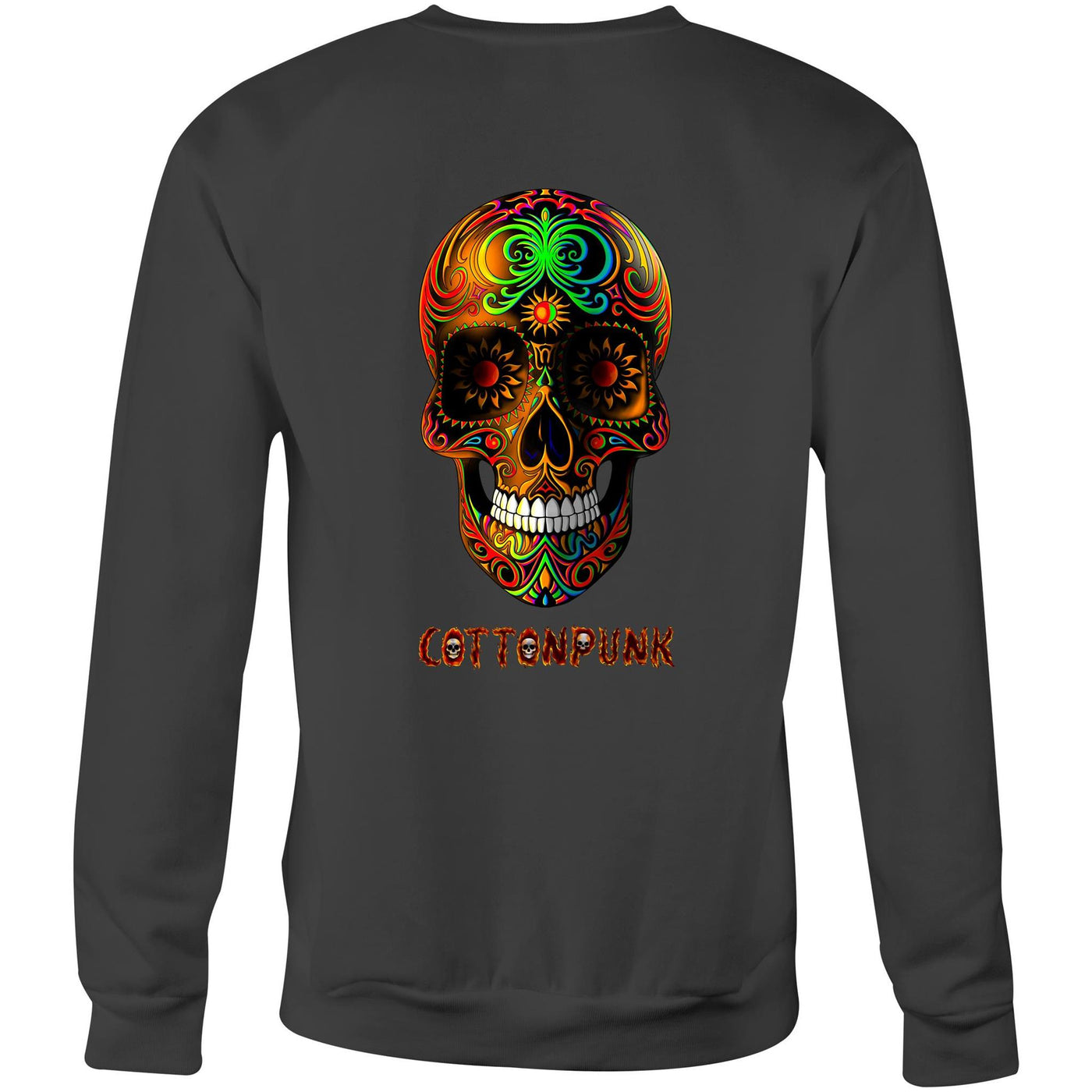 DEATH IN CANCÚN - Mens Sweatshirt - BACK PRINT