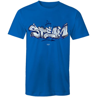 STEAM - Mens T-Shirt - FRONT PRINT