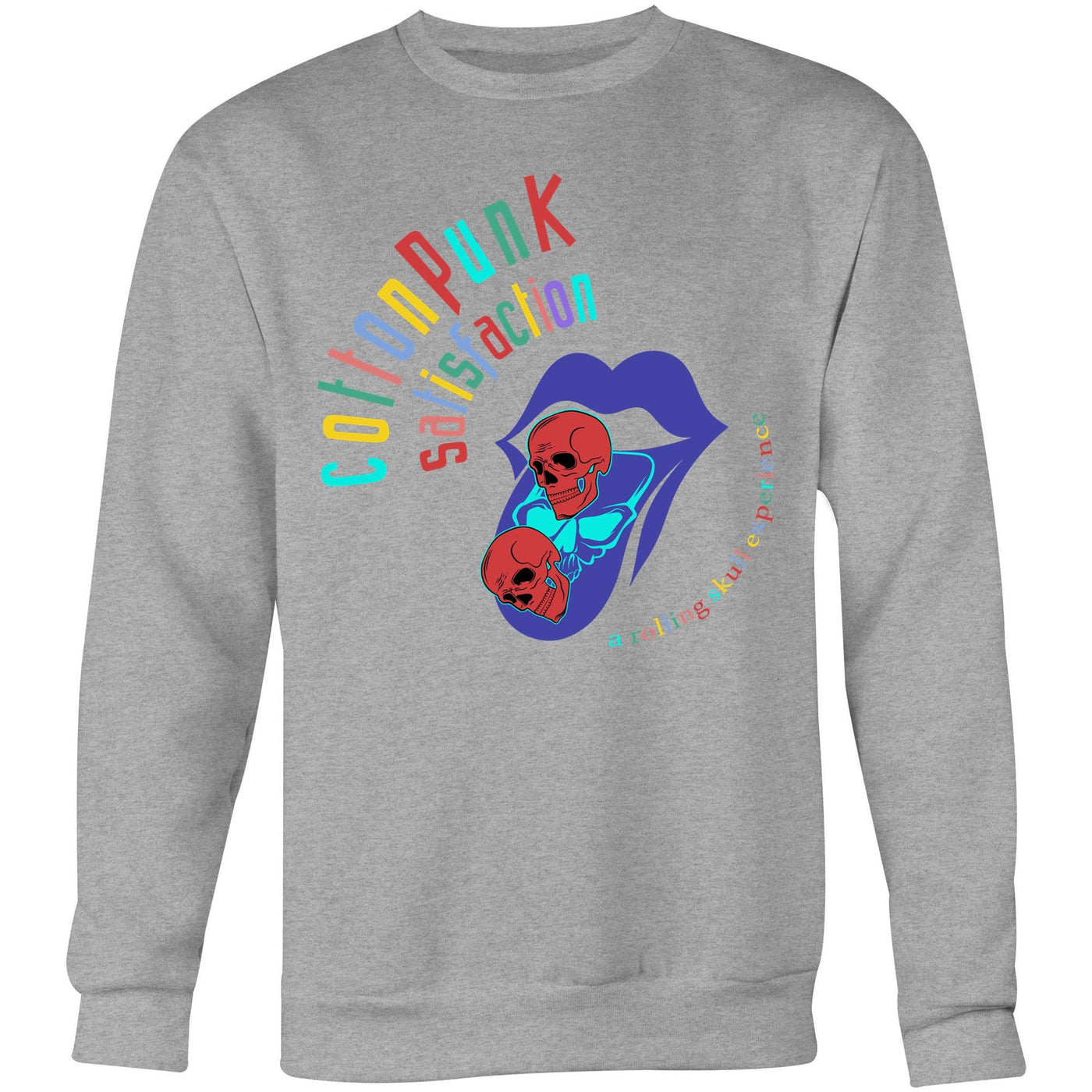 ROLLING SKULLS EXPERIENCE - Mens Sweatshirt - FRONT PRINT