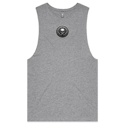 STONE COLD - Mens Sleeveless T-Shirt - BACK PRINT