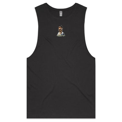 NEED MONEY FOR FERRARI - Mens Sleeveless T-Shirt - BACK PRINT