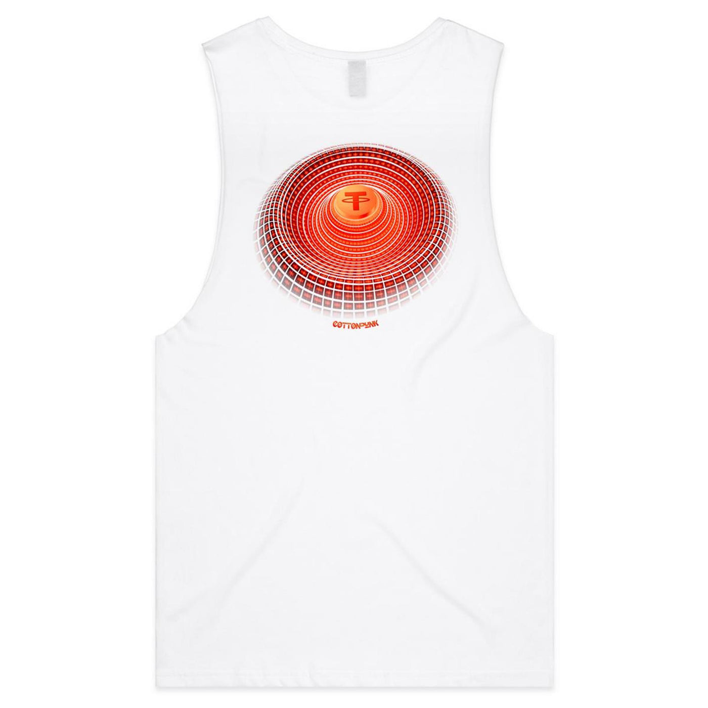 TETHER IV - Mens Sleeveless T-Shirt - BACK PRINT