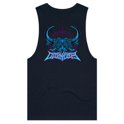 BLACK SPELL II - Mens Sleeveless T-Shirt - FRONT PRINT