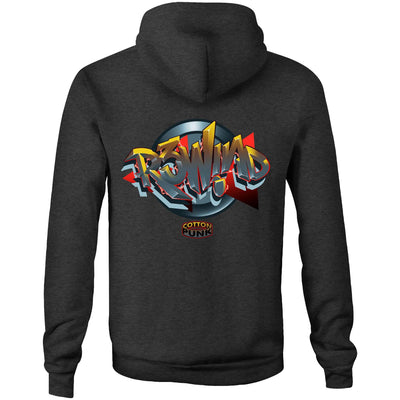 R3WIND - Mens Pocket Hoodie - BACK PRINT