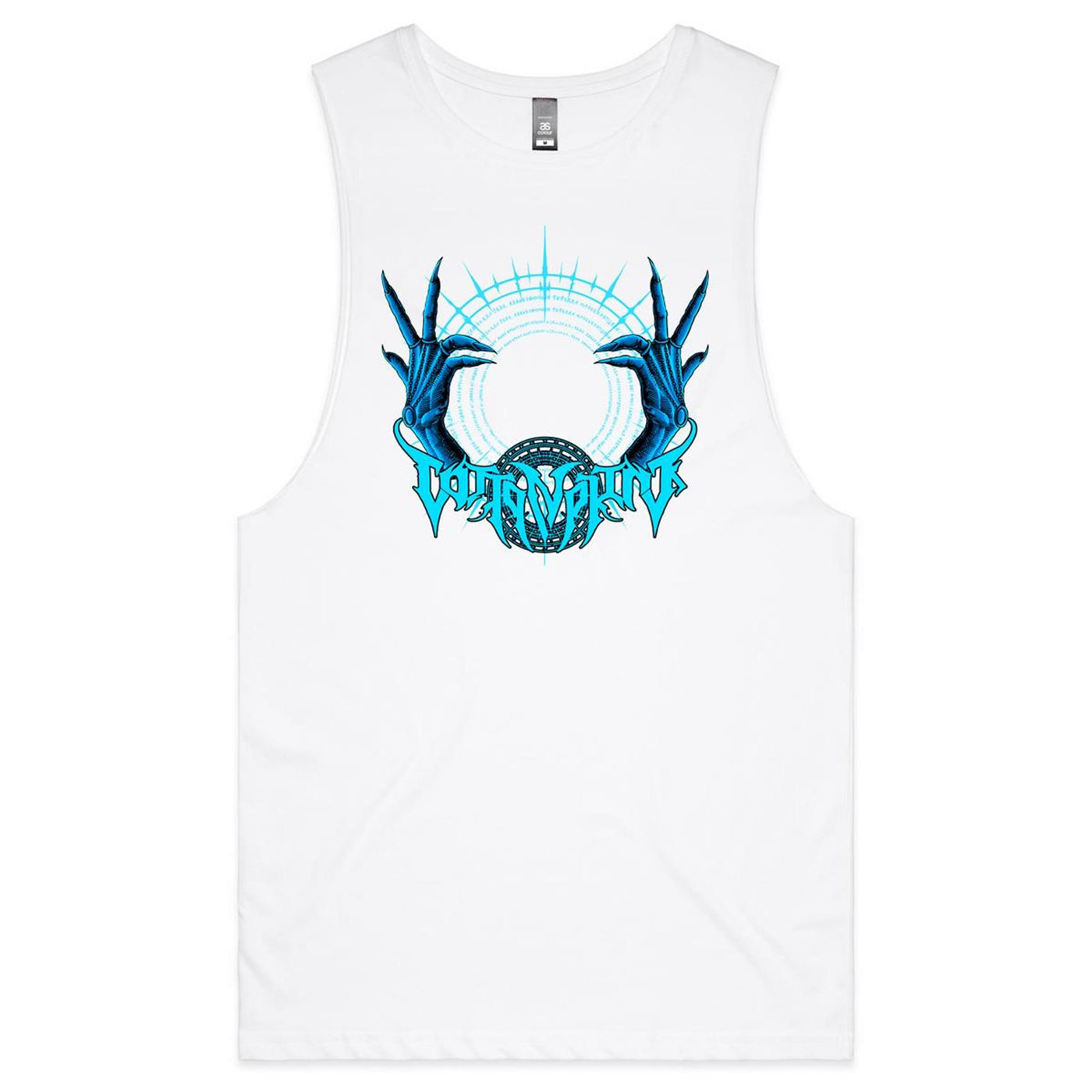 RISING - Mens Sleeveless T-Shirt - FRONT PRINT