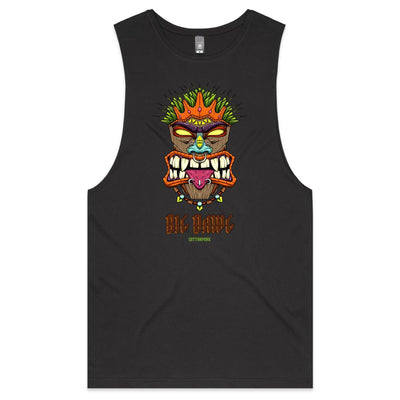 BIG DAWG - Mens Sleeveless T-Shirt - FRONT PRINT