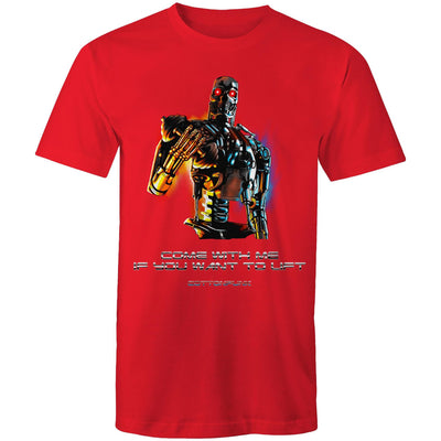 COME WITH ME - Mens T-Shirt - FRONT PRINT