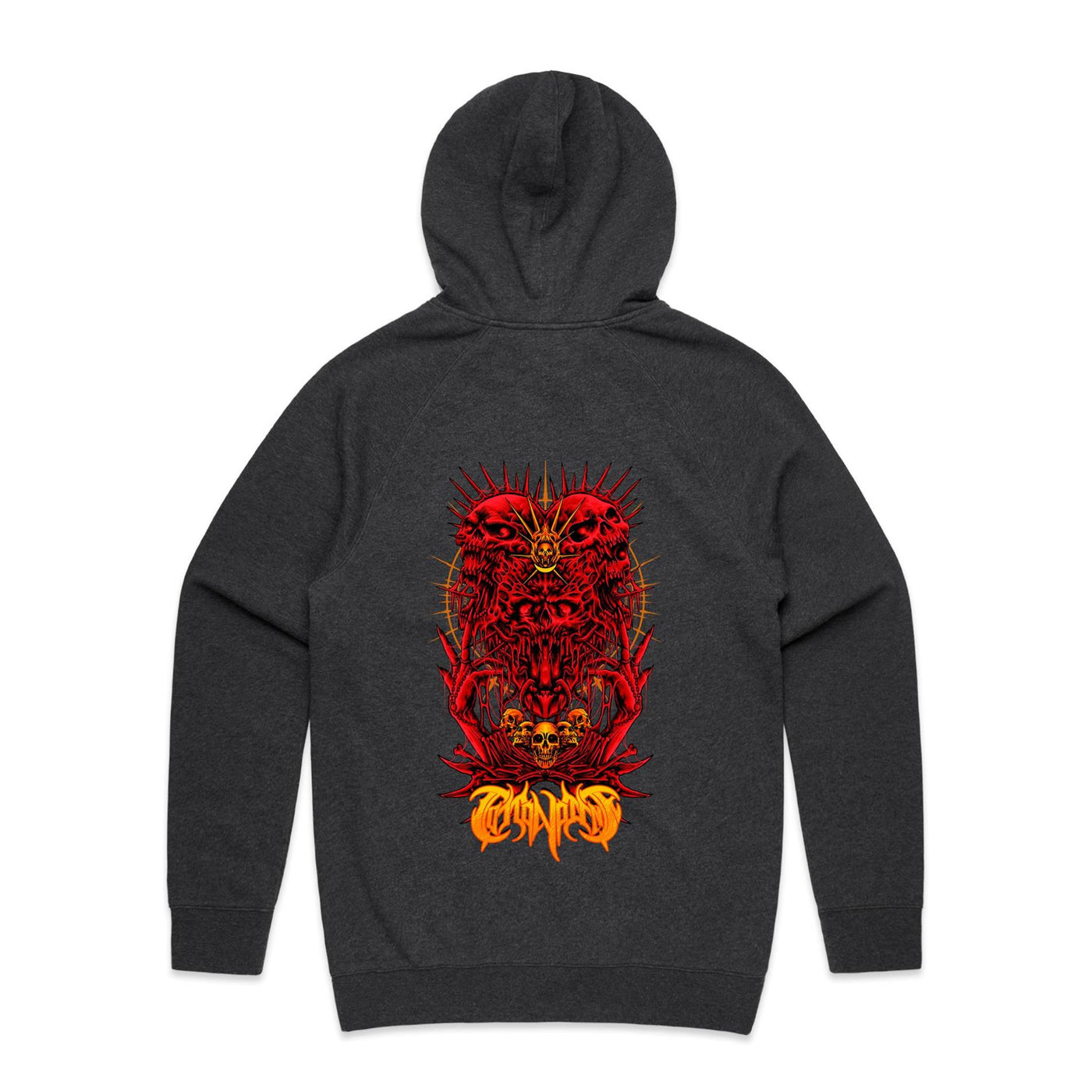 PARANOID III - Mens Pocket Hoodie - BACK PRINT