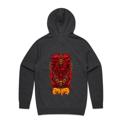 PARANOID III - Mens Pocket Hoodie - BACK PRINT