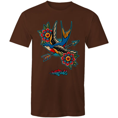 BIRD OF PREY - Mens T-Shirt - FRONT PRINT