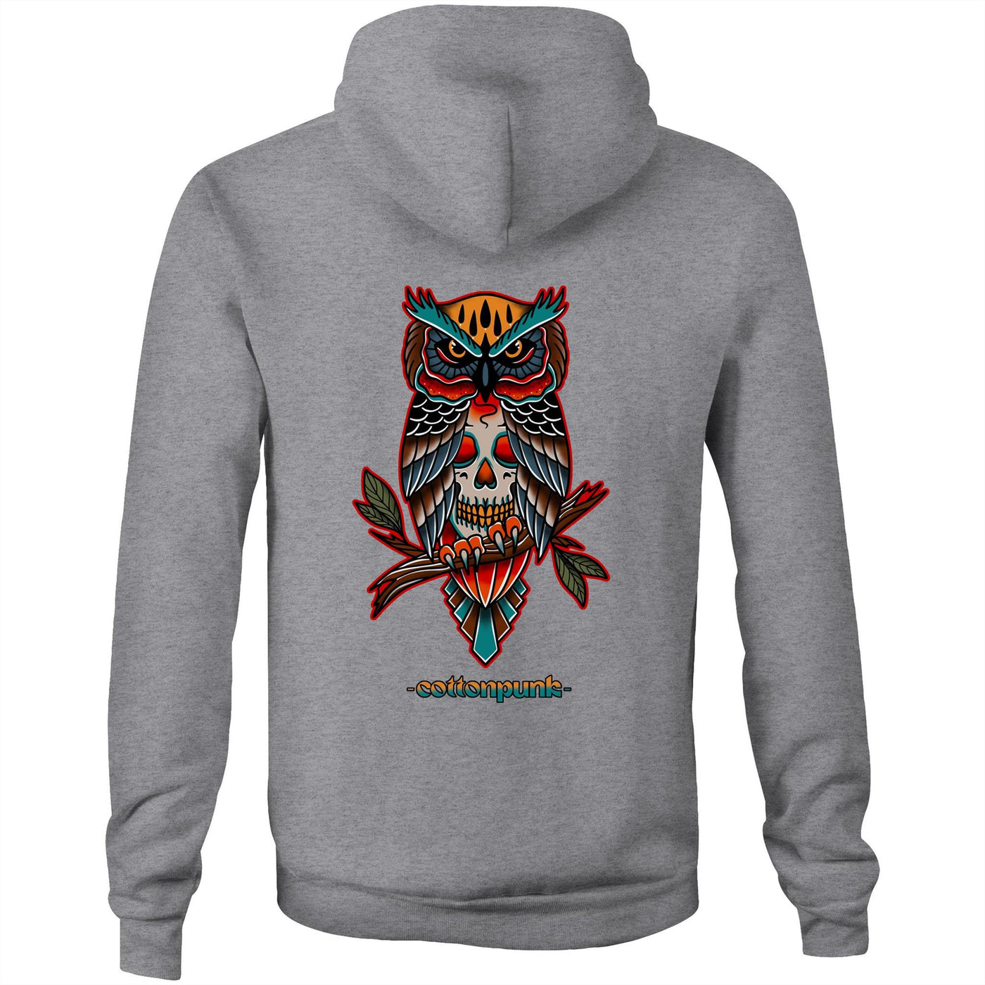 HIDEOUT - Mens Pocket Hoodie - BACK PRINT