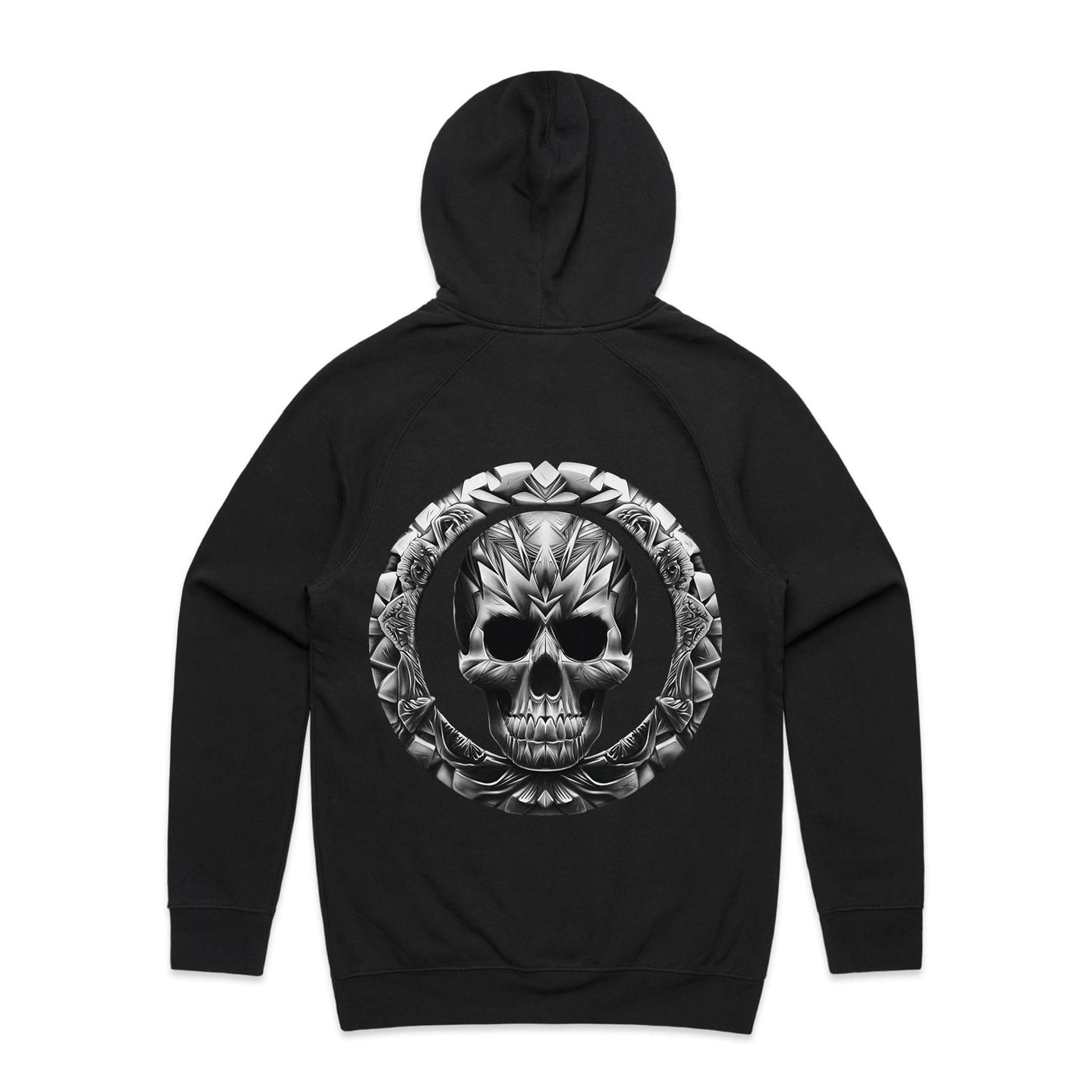 STONE COLD - Mens Pocket Hoodie - BACK PRINT