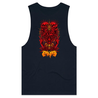 PARANOID III - Mens Sleeveless T-Shirt - BACK PRINT