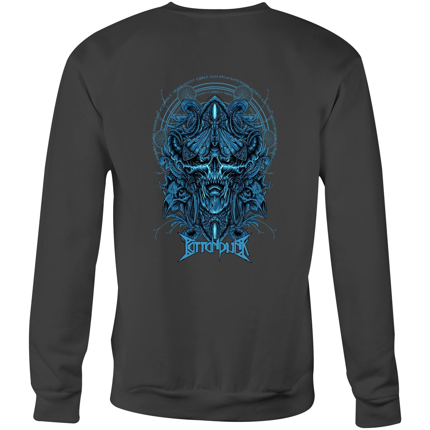 DEATHMOTH - Mens Sweatshirt - BACK PRINT