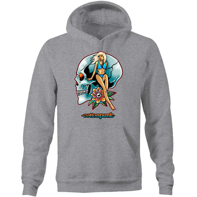 NEVER R.I.P - Mens Pocket Hoodie - FRONT PRINT