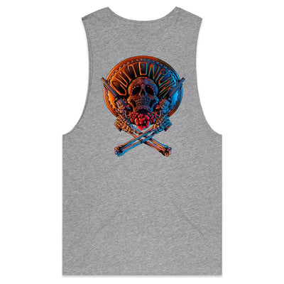 DEAD REDEMPTION - Mens Sleeveless T-Shirt - BACK PRINT