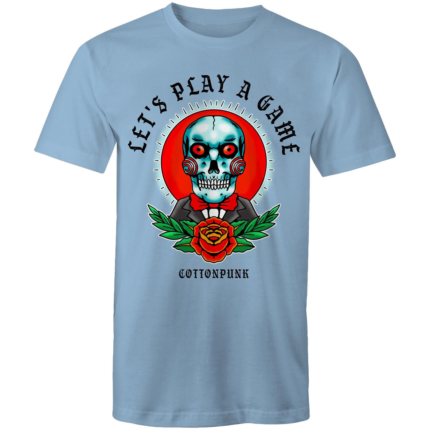 LET'S PLAY A GAME - Mens T-Shirt - FRONT PRINT