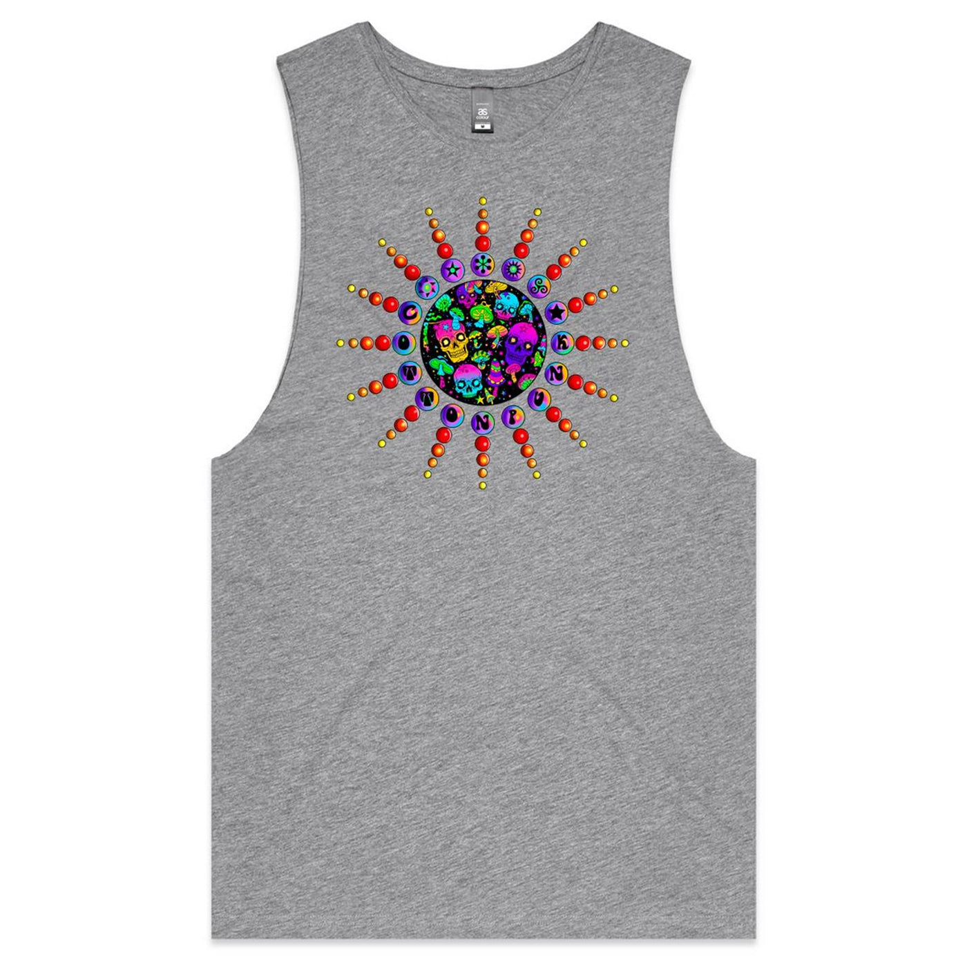 EUPHORIA - Mens Sleeveless T-Shirt - FRONT PRINT