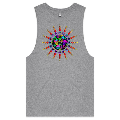 EUPHORIA - Mens Sleeveless T-Shirt - FRONT PRINT