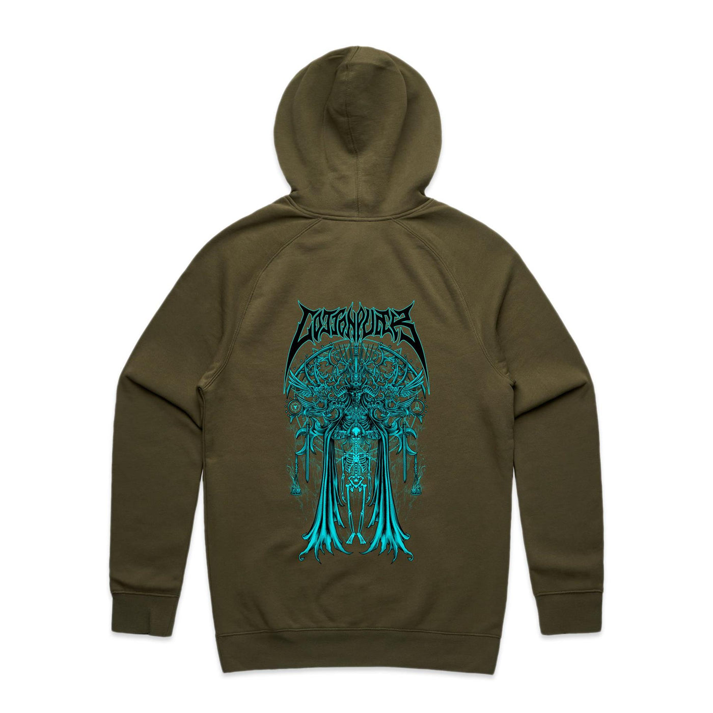 HELLEVATION V - Mens Pocket Hoodie - BACK PRINT