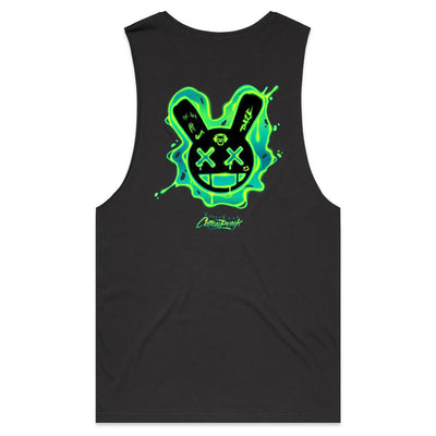 SUNDAZE (G) - Mens Sleeveless T-Shirt - BACK PRINT