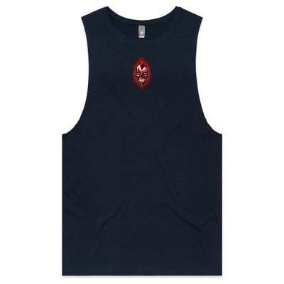 DARQ - Mens Sleeveless T-Shirt - BACK PRINT