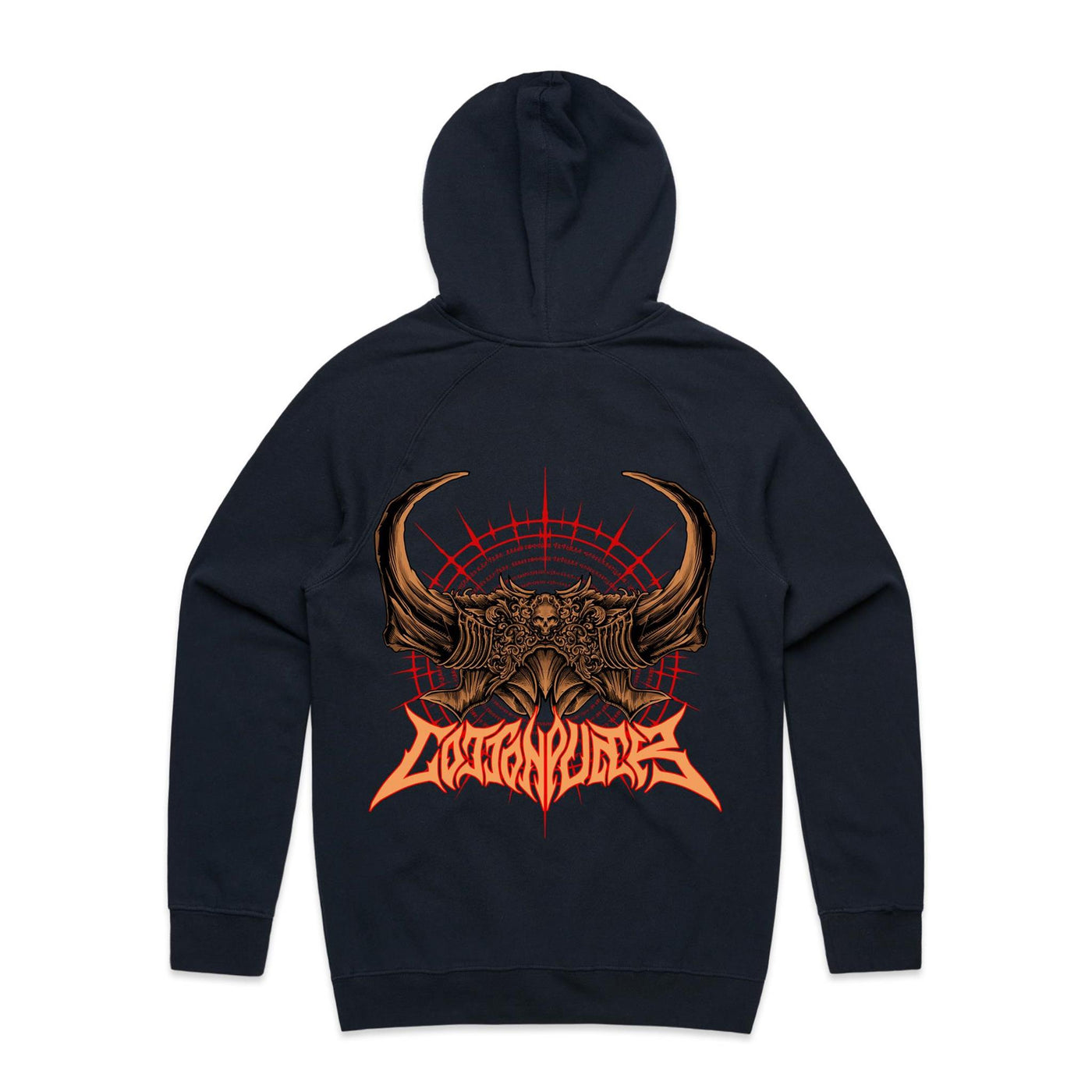 BLACK SPELL IV - Mens Pocket Hoodie - BACK PRINT