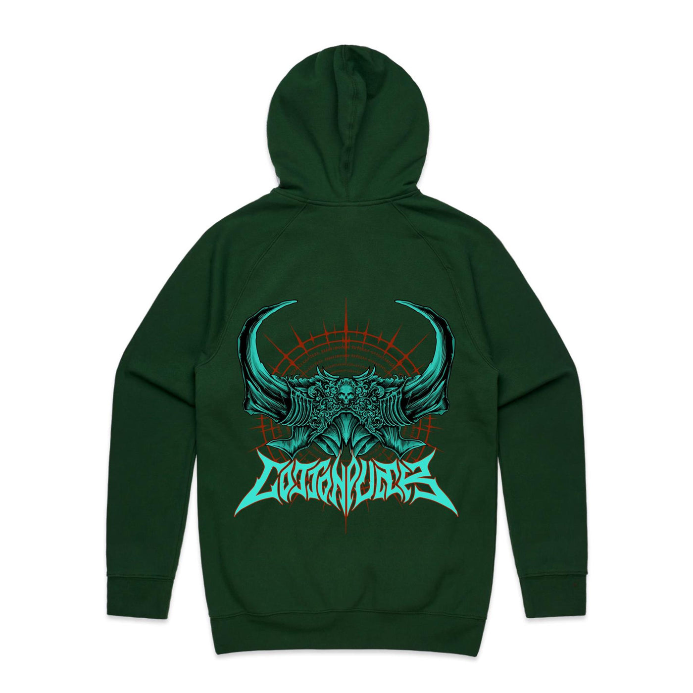 BLACK SPELL III - Mens Pocket Hoodie - BACK PRINT