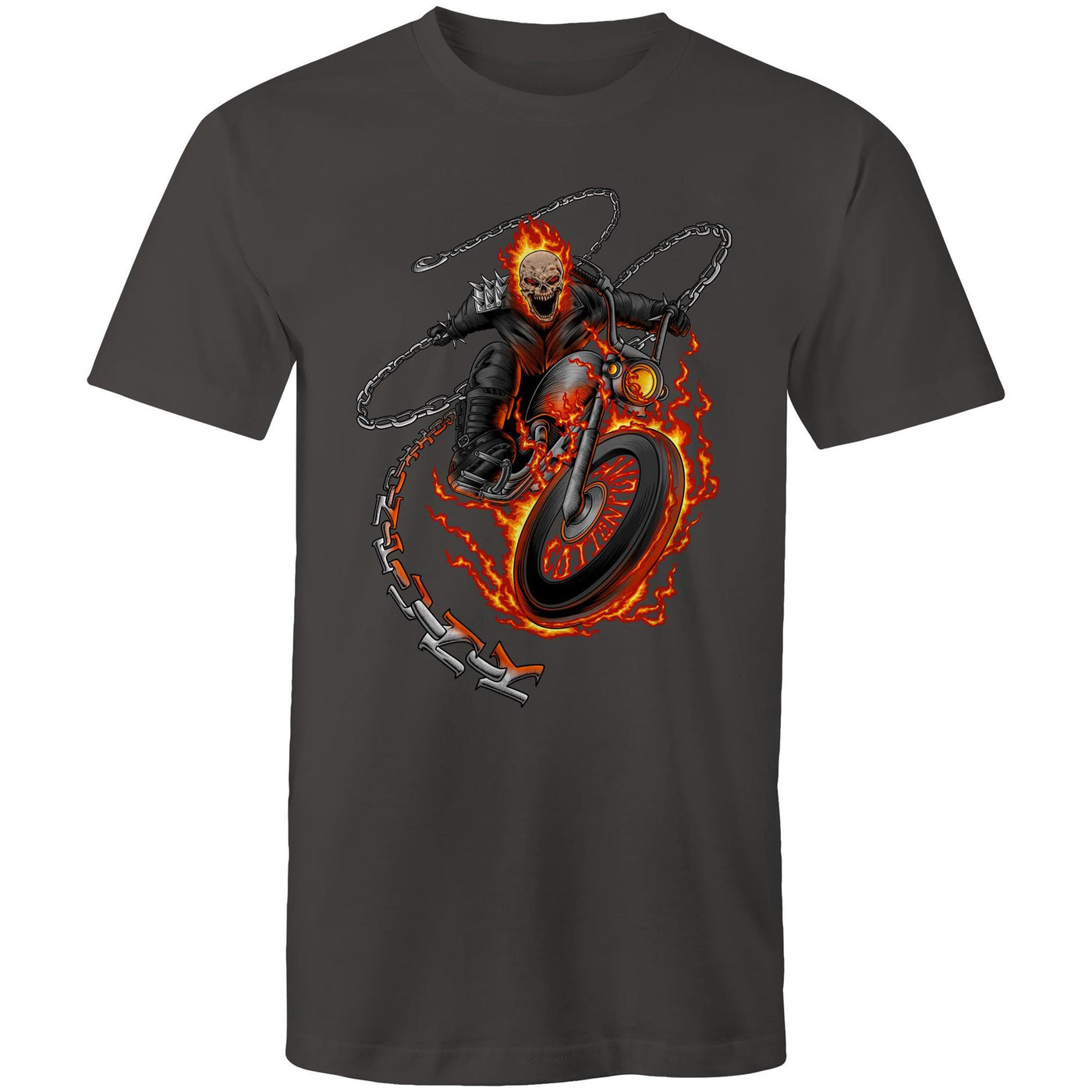 DEATH RIDER - Mens T-Shirt - FRONT PRINT